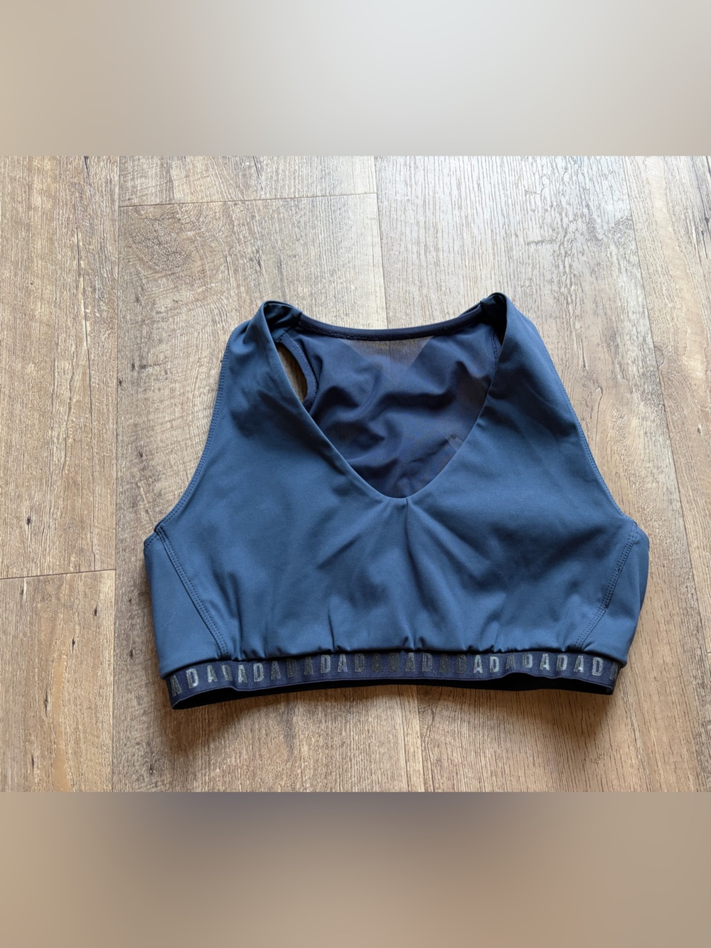 Dada Sport Dialou Bra Baltique Navy Blue Sports Bra - Size L - NWT